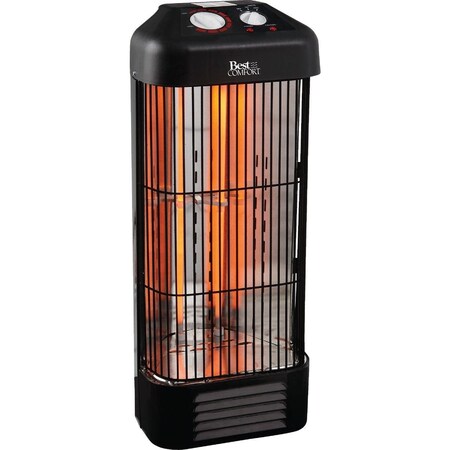 Best Comfort 1500W 120V Vertical Quartz Heater QH-21
